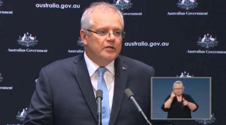 Scott Morrison events restart july