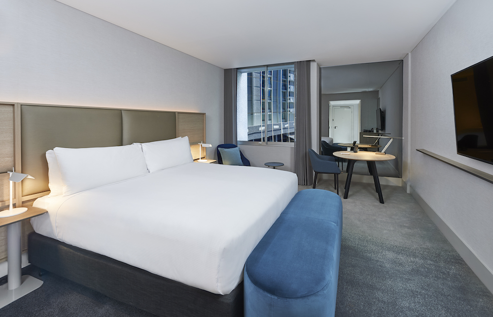 King executive room at Parmelia Hilton Perth