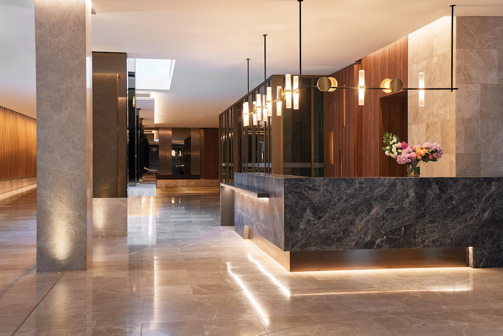 Parmelia Hilton Perth front desk