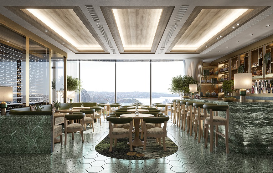 Artist's impression of Oncore by Clare Smyth, SYdney