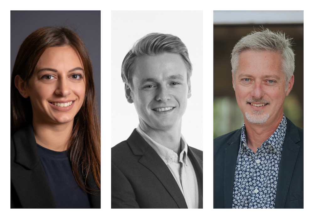 (L-R) Vanessa Soldatos (EventFrog), Thomas Gray (EventsAir) and Keith Wootton (AV1) speakers at events uncovered